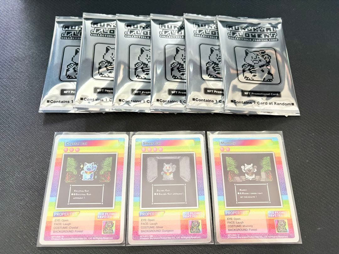 6パックまとめ&素体セット108フラワーズリバイズド NFT購入者限定パック