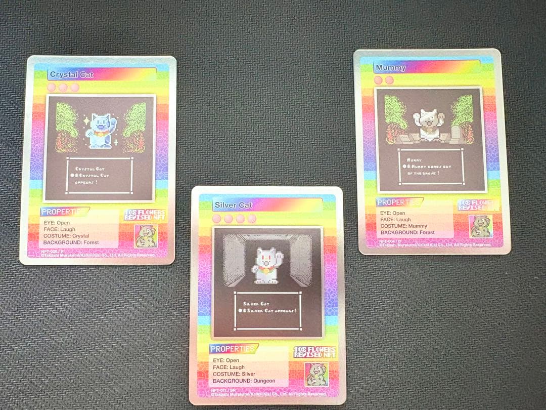 6パックまとめ&素体セット108フラワーズリバイズド NFT購入者限定パック