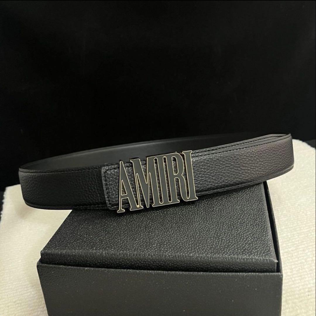 AMIRI アミリ ロゴバックルベルト