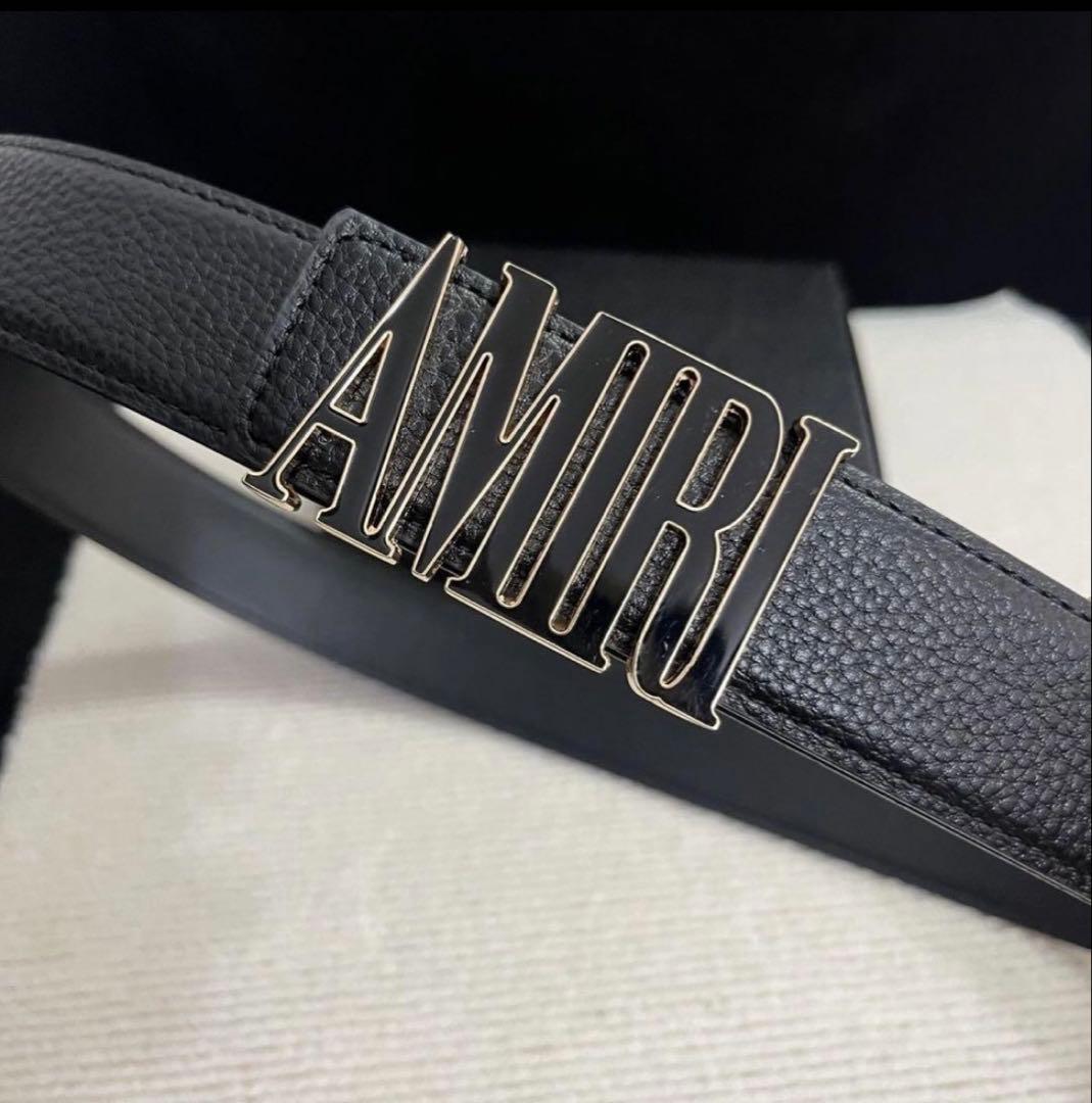 AMIRI アミリ ロゴバックルベルト