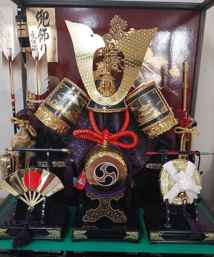 五月人形　兜　永徳作