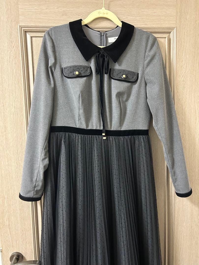 【美品】Her lip to Garnier Pleated Dress