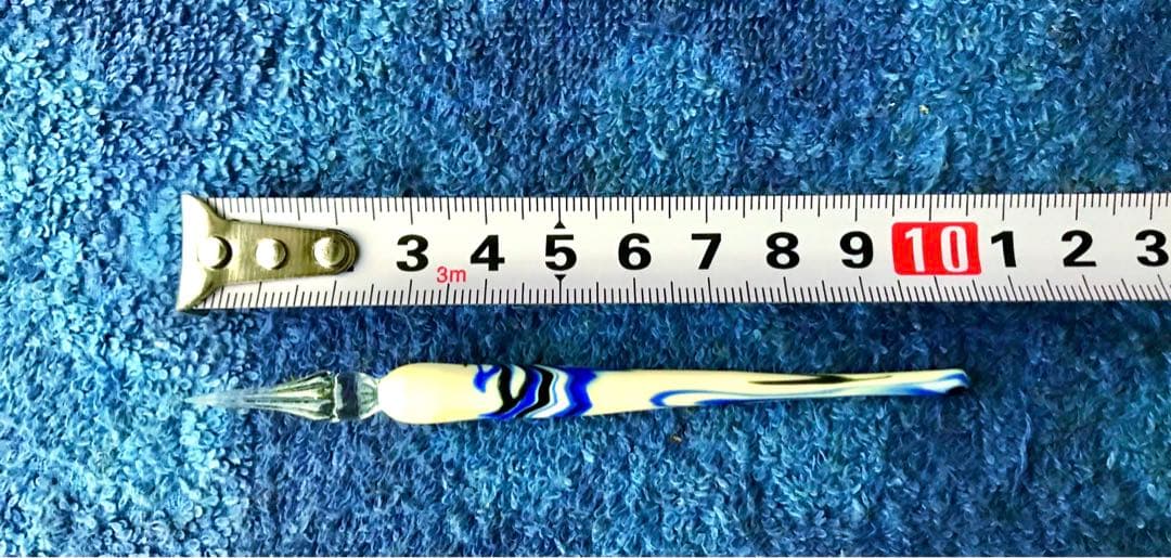 ベネチアガラス壺とペン(メルカリ専用)