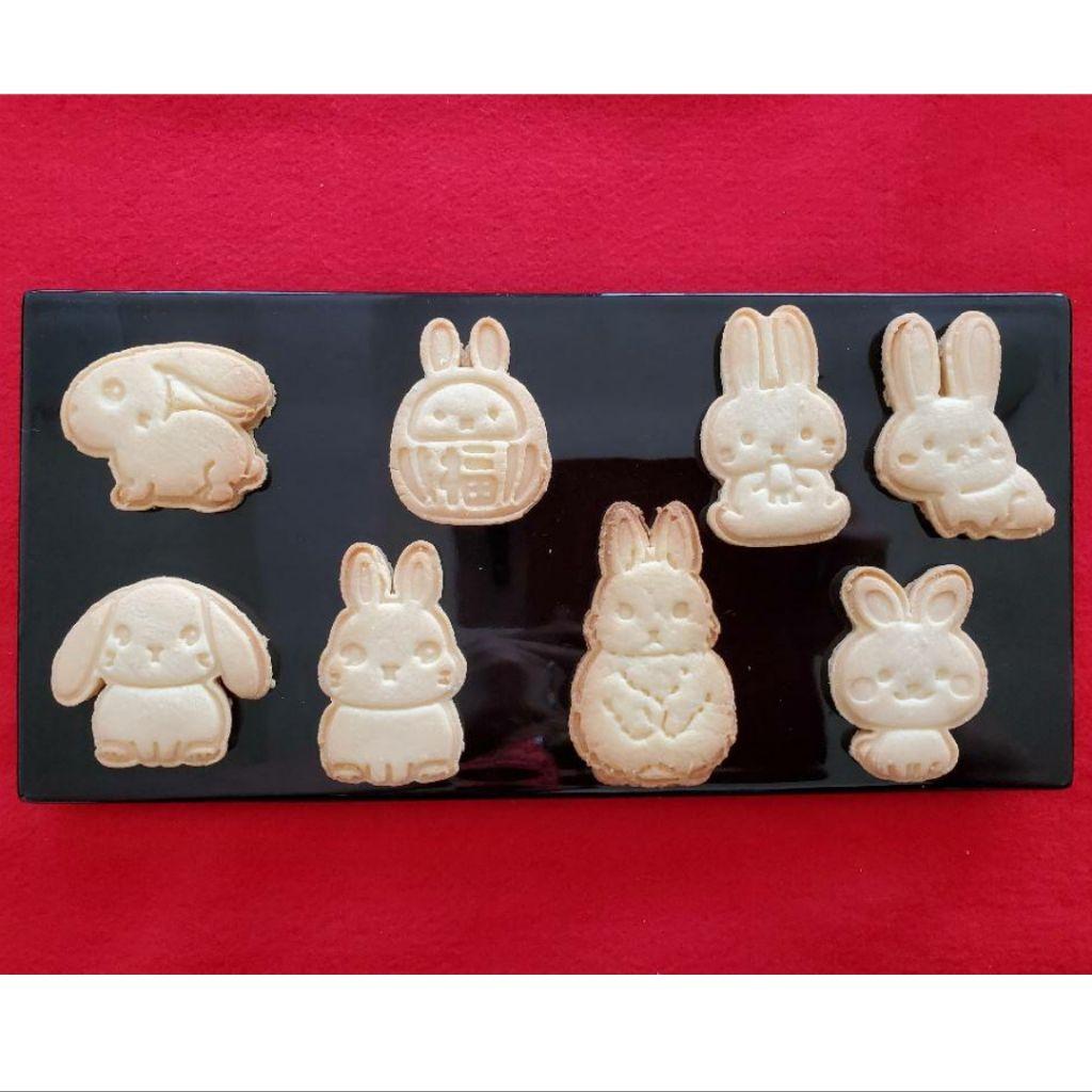 クッキー型　うさぎチョイス　9種類から選んでください