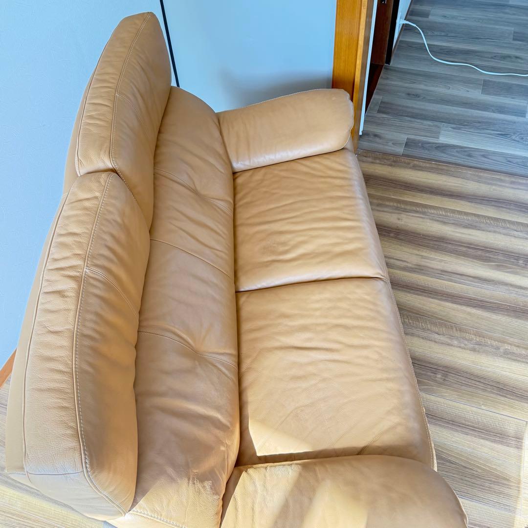 東京23区配送無料　カリモクソファー　ZT73　2.5人掛け