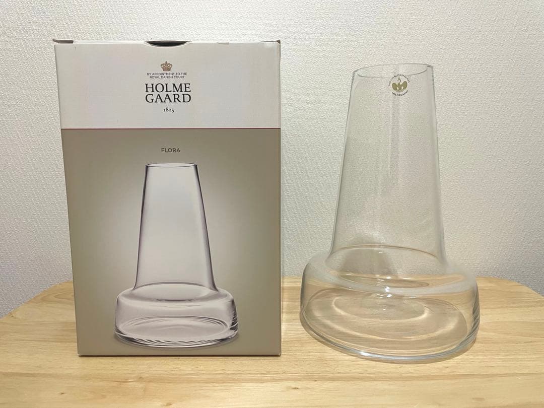 ホルムガード フローラ フラワーベース ロング クリア24㎝