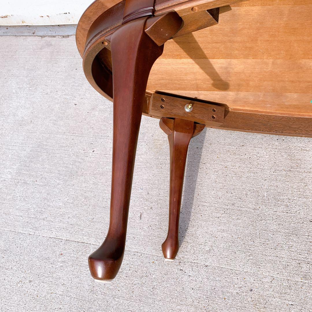 【美品】Maruni マルニ木工 メリル センターテーブル ローテーブル 猫脚