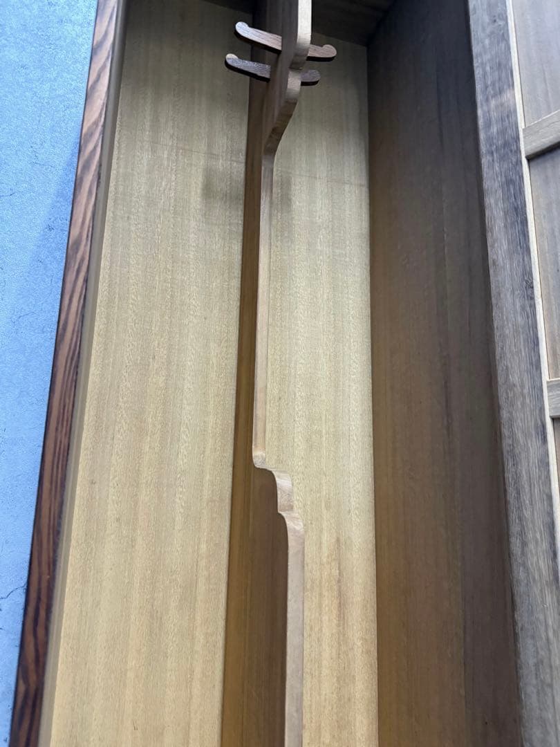 u*9様 70年前の美しい木目のヴィンテージ箪笥（たんす）　三味線用　桐製