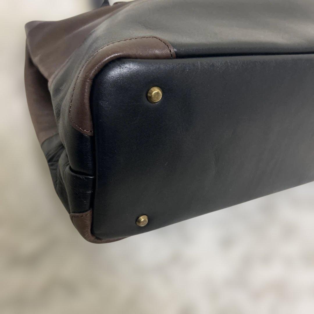 【美品】マスターピース　トートバッグ　Gloss ver.2　オールレザー