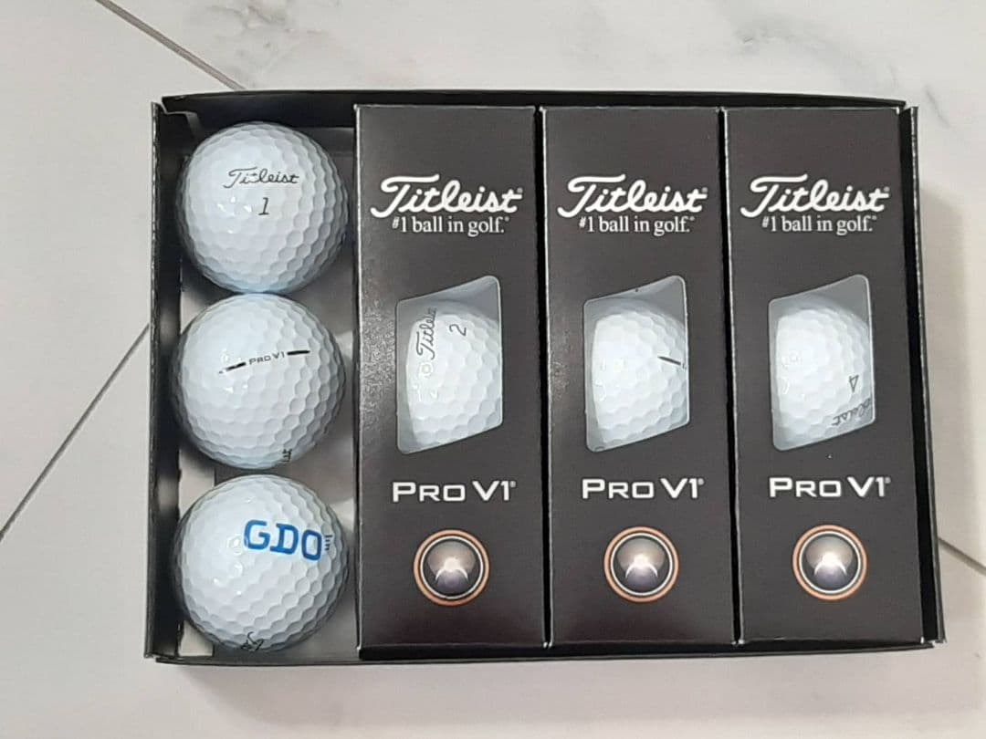 新品　タイトリスト　ゴルフボール Pro v1　2ダース
