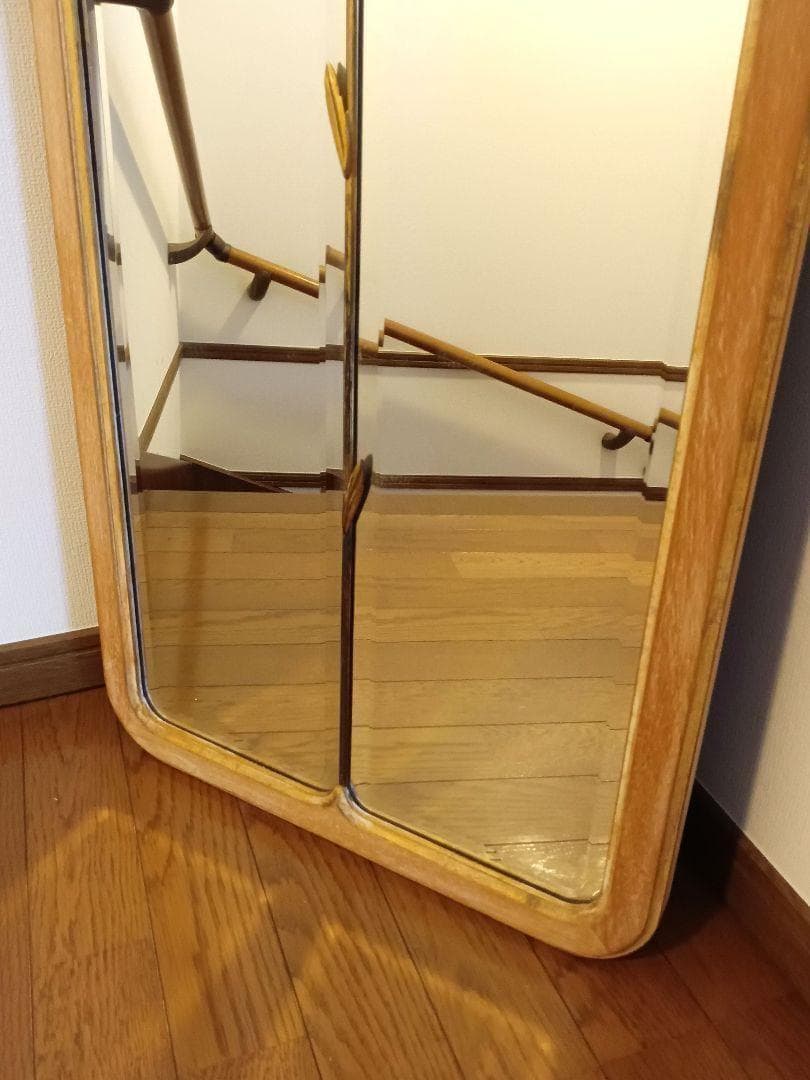 専用出品　なかみ様　アンティーク カントリー調 ミラー 壁掛け鏡 全身鏡 姿見