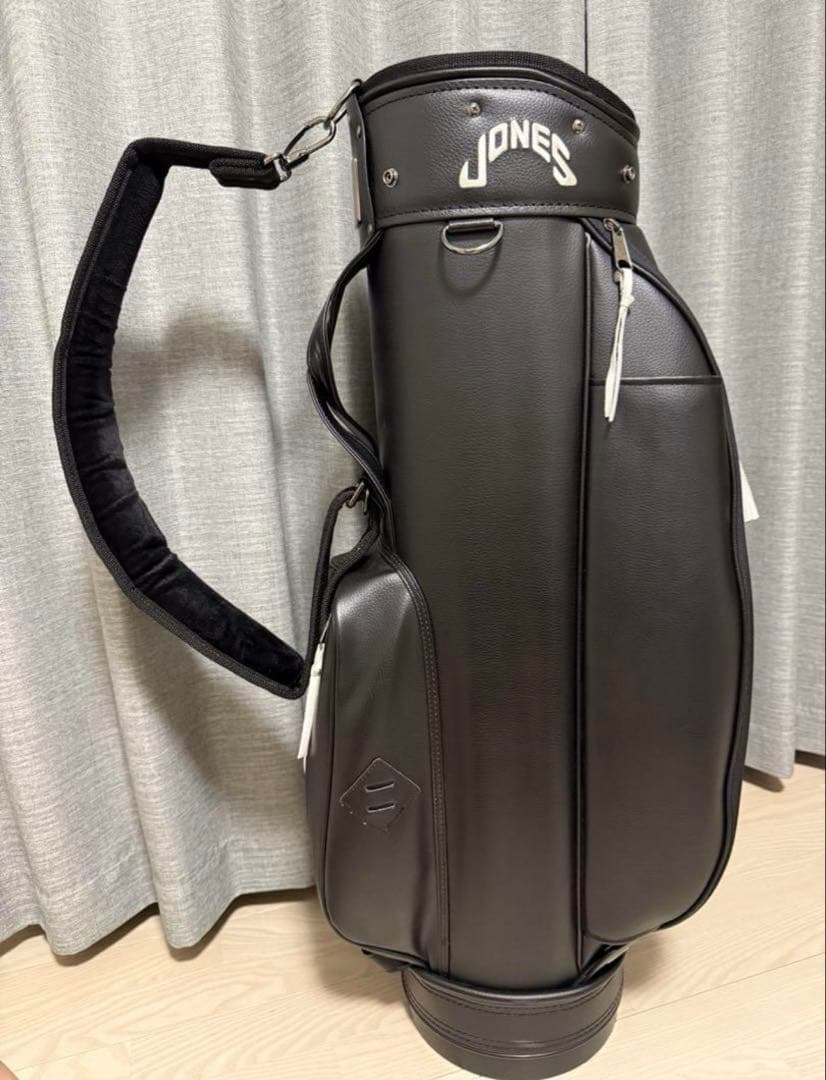 希少 JONES オールブラック キャディバッグ