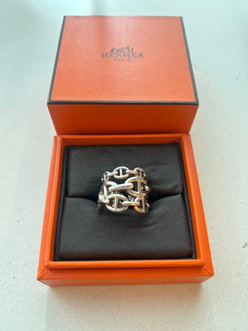 エルメスシェーヌダンクル　アンシェネリングGM★レアサイズ51