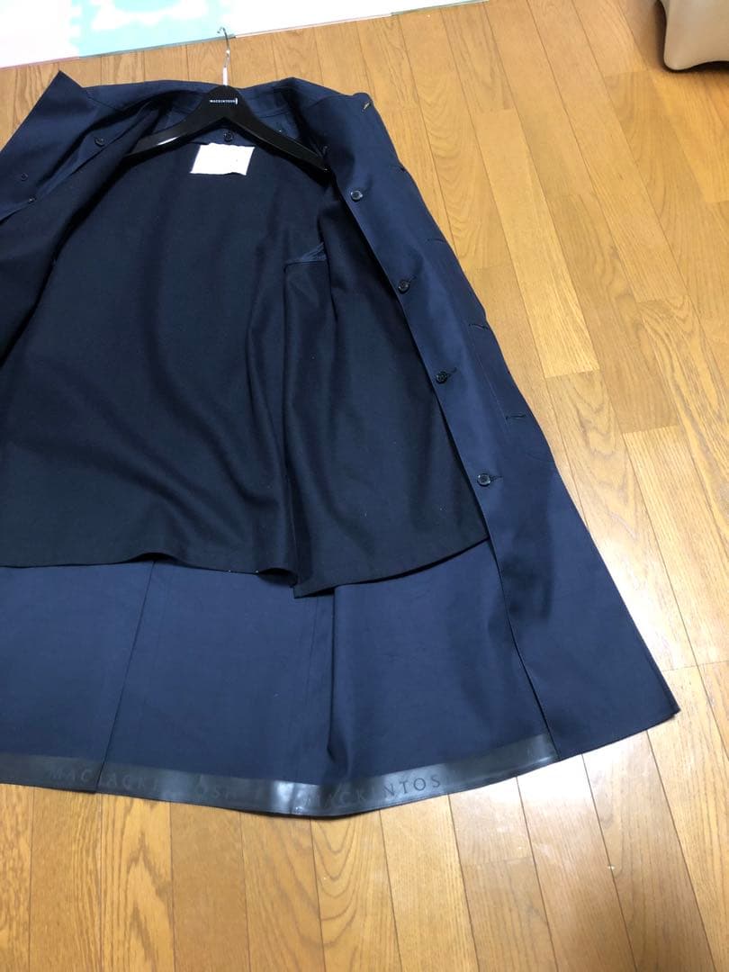 Mackintosh ダンケルド ネイビー サイズ40 ゴム引き