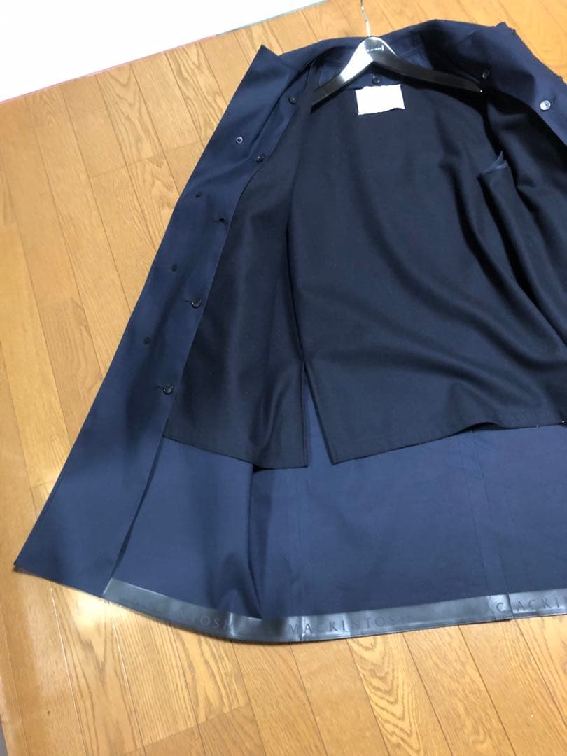 Mackintosh ダンケルド ネイビー サイズ40 ゴム引き