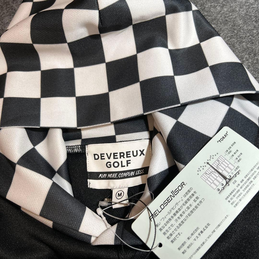 新品【デヴァロー ゴルフ】レディース チェッカーフーディー（Ｍ）