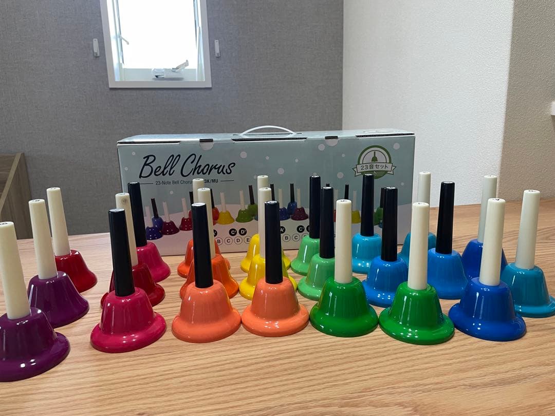 明日〆【美品】ハンドベル　23音