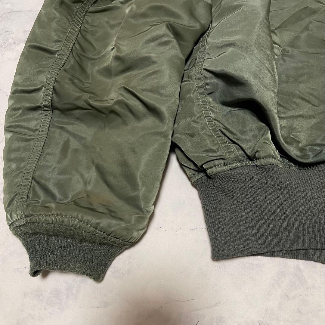 ジャケット・アウター 80s USA ALPHA L2B flight bomber L jacket