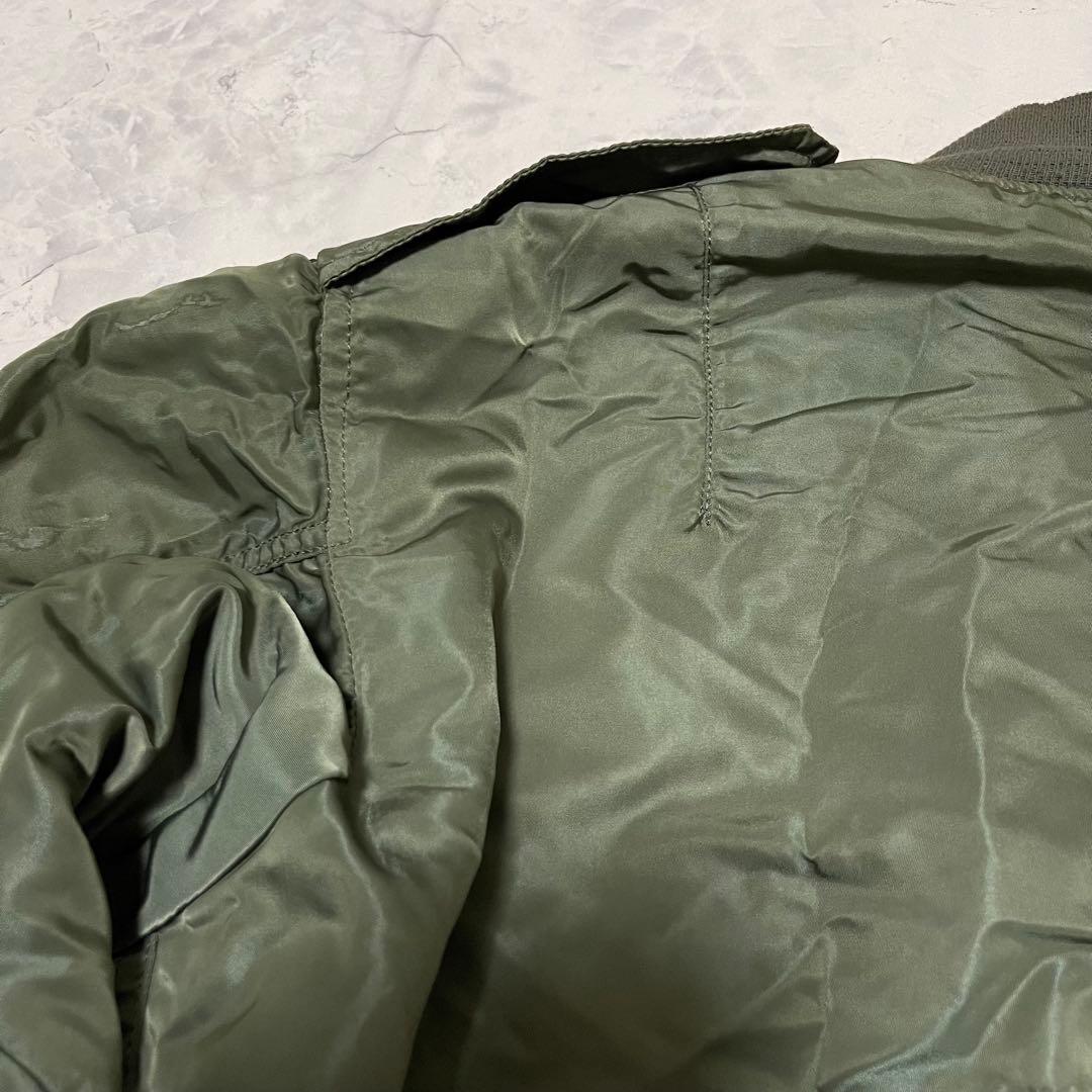 ジャケット・アウター 80s USA ALPHA L2B flight bomber L jacket
