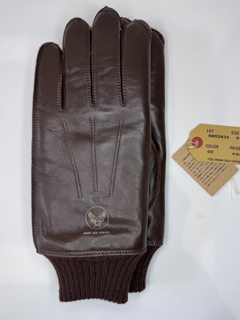 新品未使用　バズリクソンズ レザー グローブ BR02835