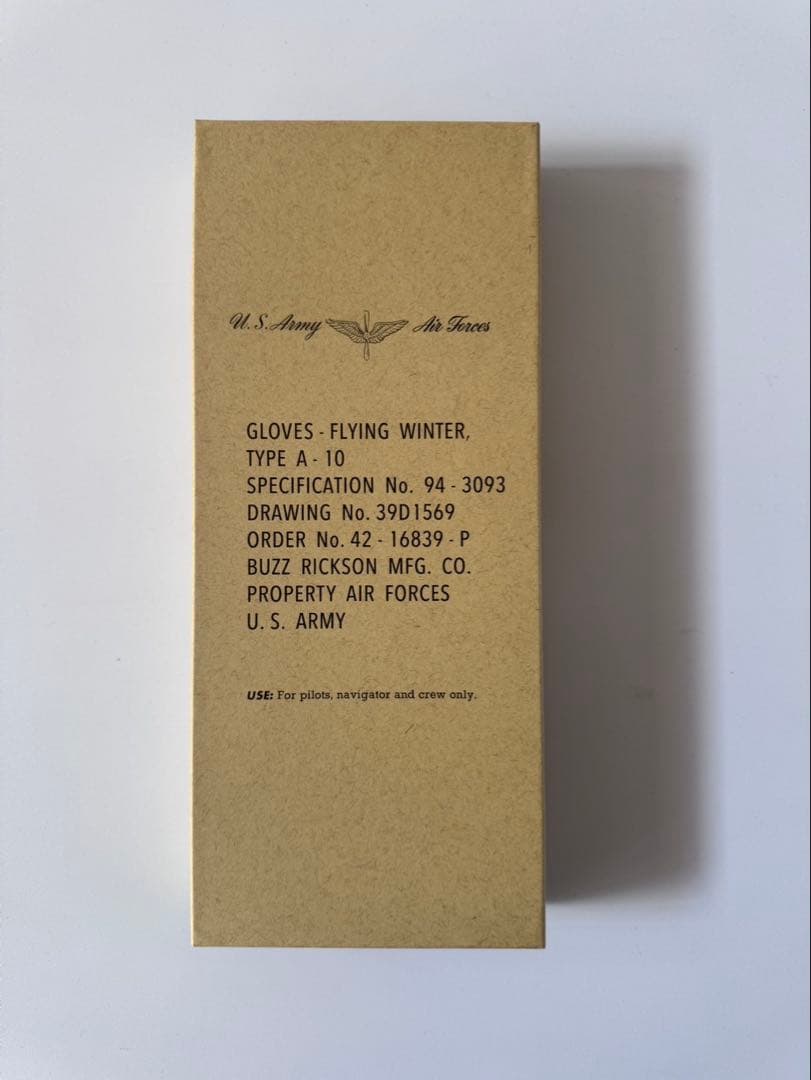 新品未使用　バズリクソンズ レザー グローブ BR02835