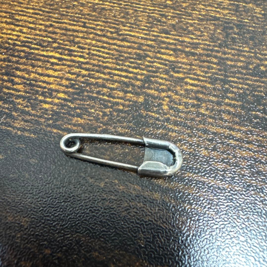 STUSSY×JAM  MADE 安全ピン型片 ピアスsilver925