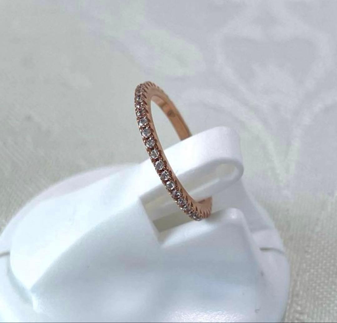 VENDOME AOYAMA ヴァンドーム K10PG ピンキーリング 約1.5