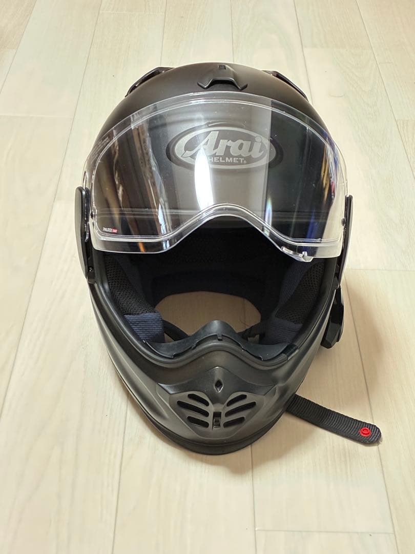 Arai 艶消しブラック　ツアークロスV 、ストラーダ仕様