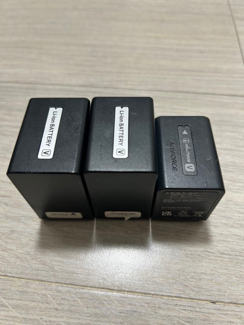 FDR-AX45A SONY 4K HANDYCAM 本体 バッテリー付き