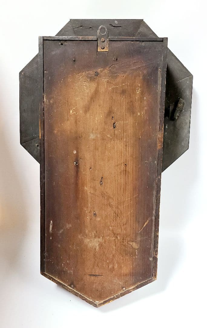 柱時計 堀田時計店 振り子時計 ボンボン時計 八角型 アンティーク 明治 レトロ