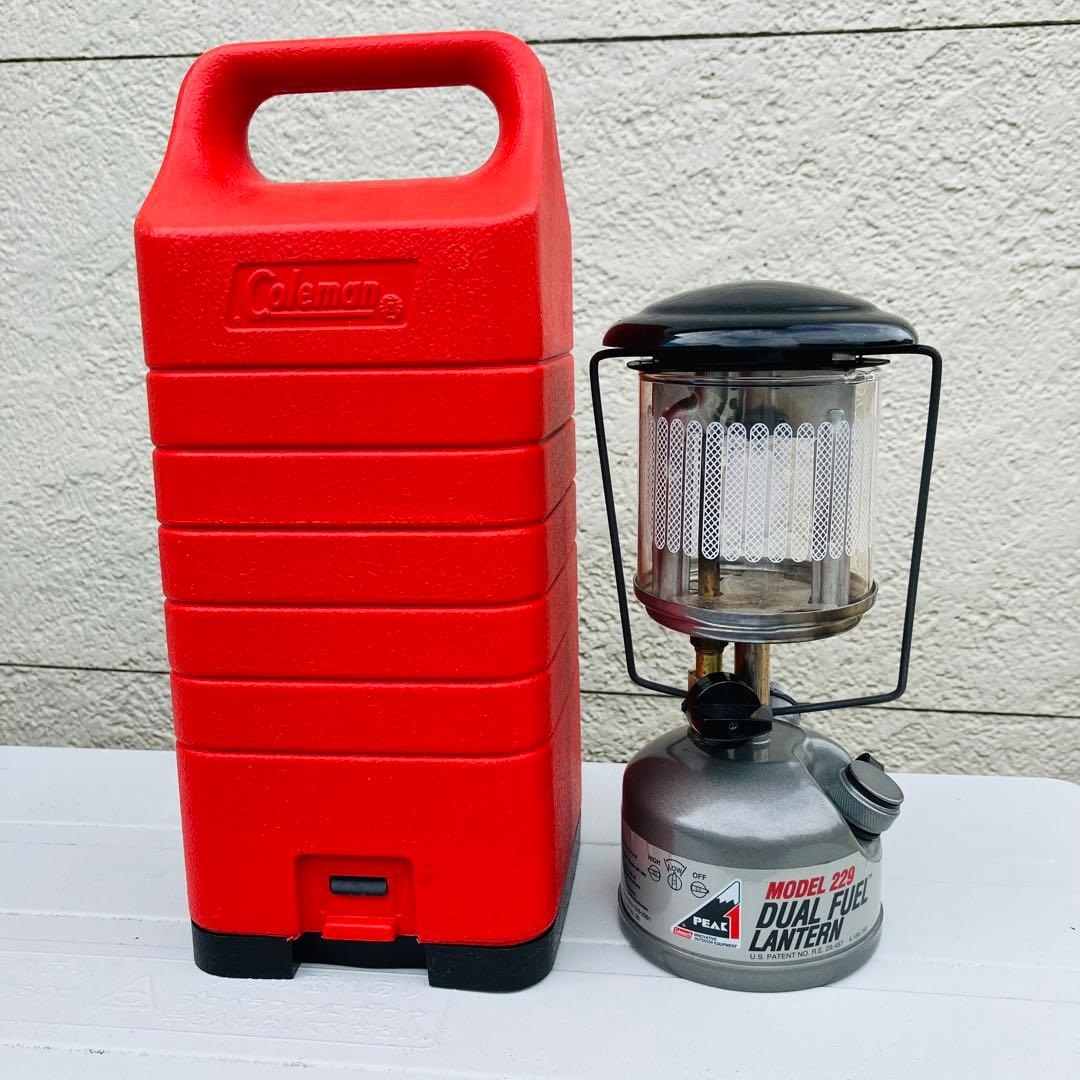 の*様 Coleman PEAK1 モデル 229 DUAL FUEL ランタン