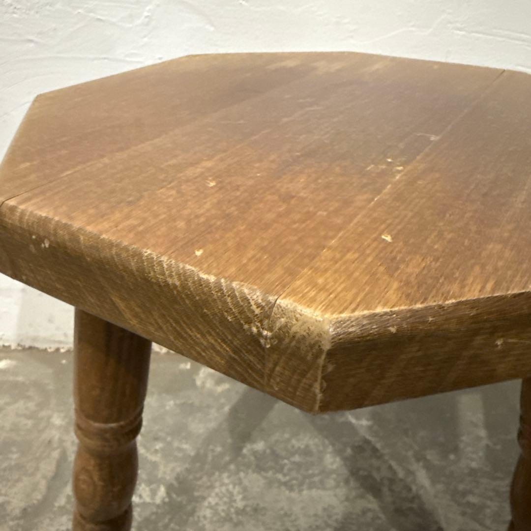 年末年始saleヴィンテージ　木製サイドテーブル　花台