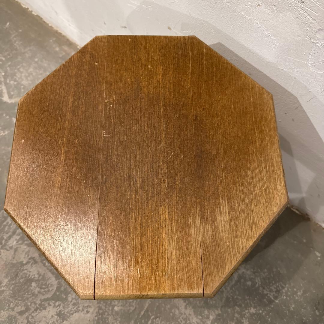 年末年始saleヴィンテージ　木製サイドテーブル　花台