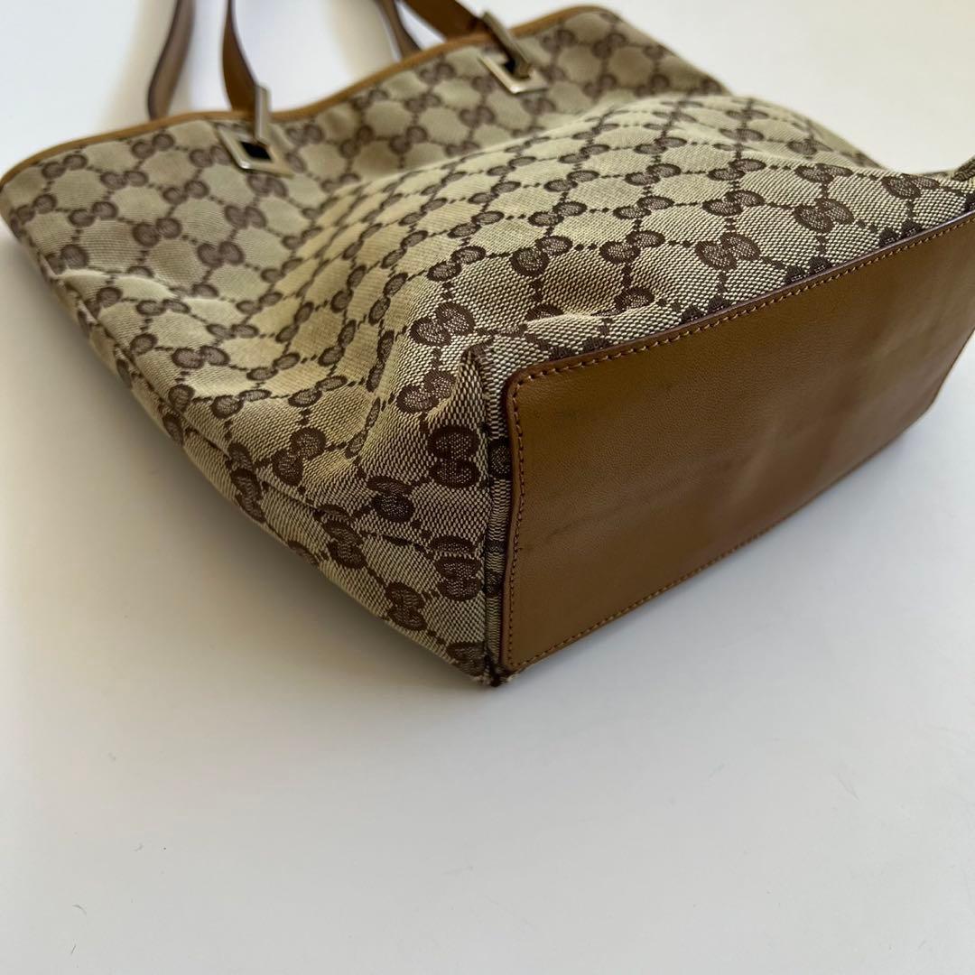 バッグ GUCCI GG PATTERN MONOGRAM TOTE HAND BAG