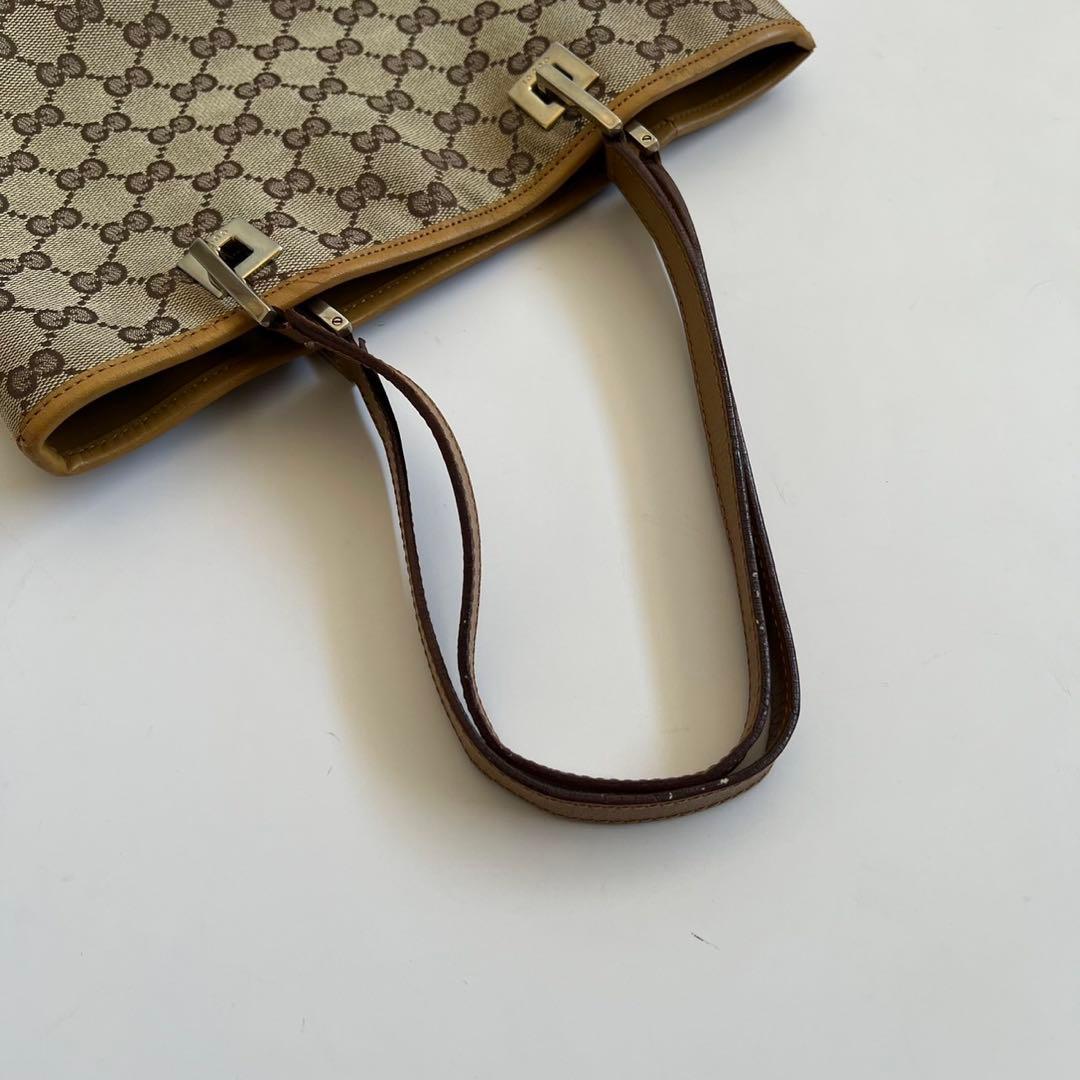 バッグ GUCCI GG PATTERN MONOGRAM TOTE HAND BAG