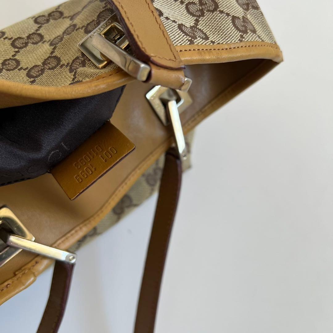 バッグ GUCCI GG PATTERN MONOGRAM TOTE HAND BAG