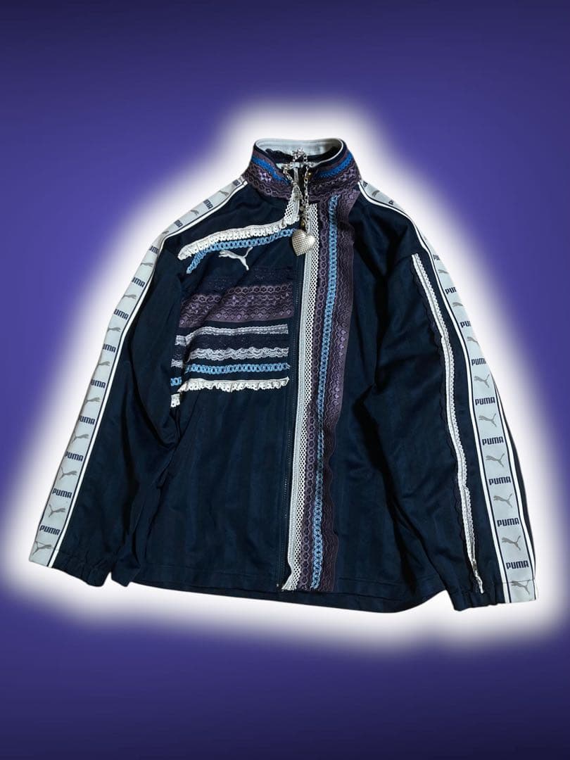 PUMA平成ギャル再構築レースジップトラックy2k裏原フェアリーグランジロック