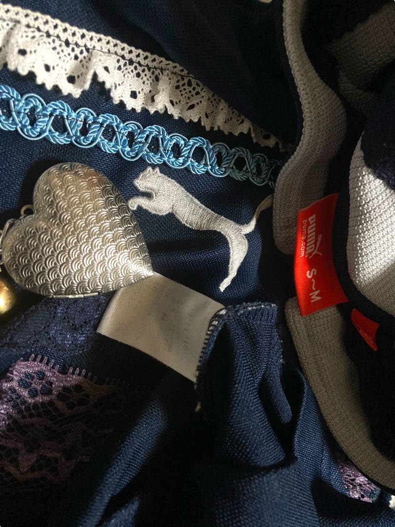 PUMA平成ギャル再構築レースジップトラックy2k裏原フェアリーグランジロック