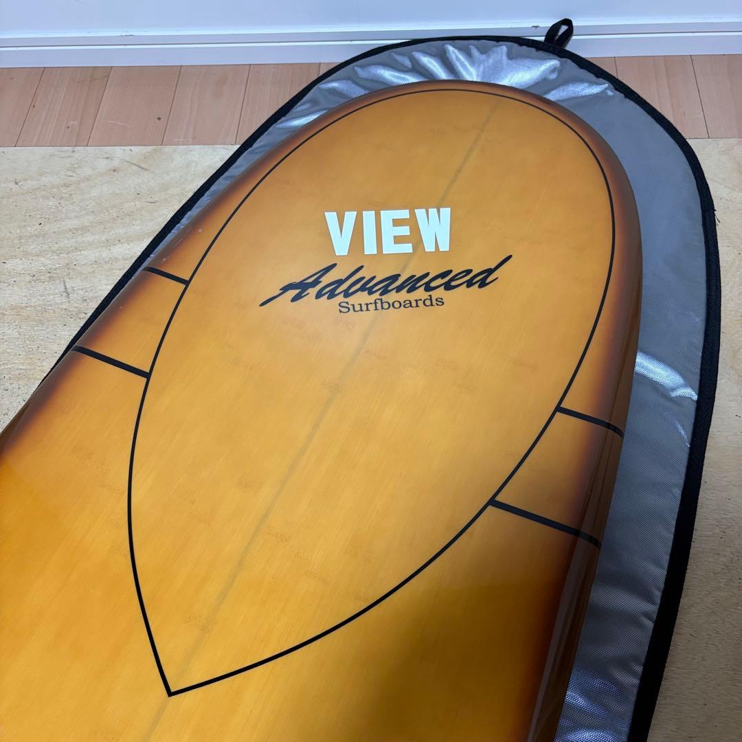 ADVANCED サーフボード 7.4 ロングボード サーフィン ミニロング