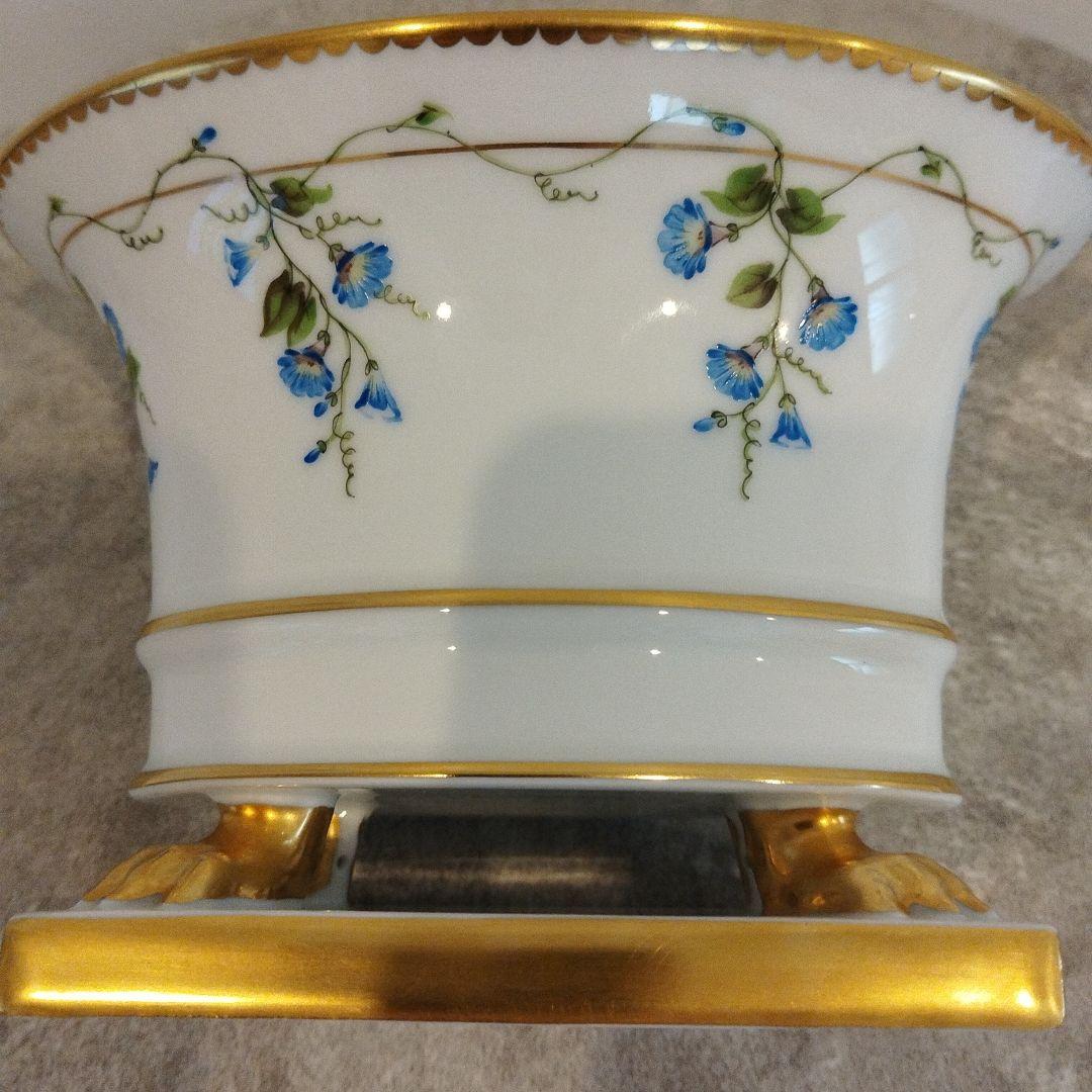 ヘレンド　フラワーベース　インテリア　楕円形　置物