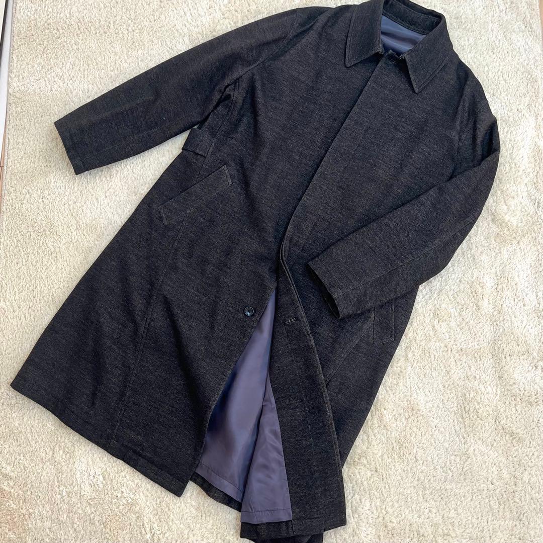 【美品】 Y's for men ステンカラーコート オーバーサイズ XL 比翼