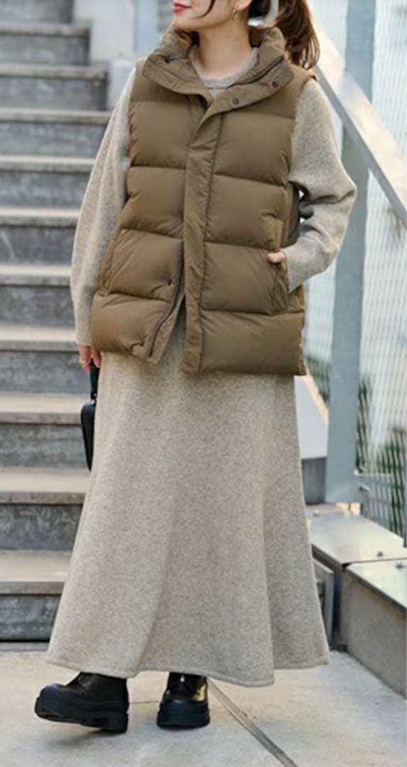 JOURNAL STANDARD 2wayフード付きダウンベスト