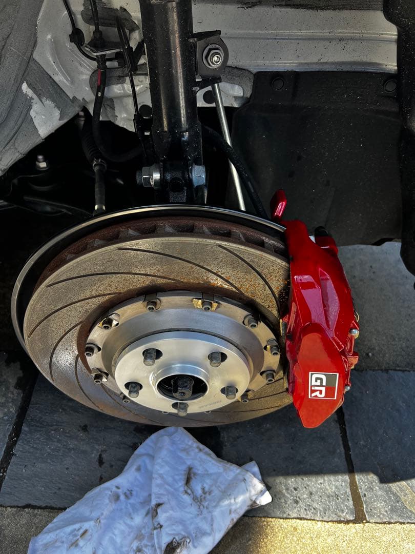 GRヤリスガーランド製　前後外品ディスク　リヤビックローターキットです