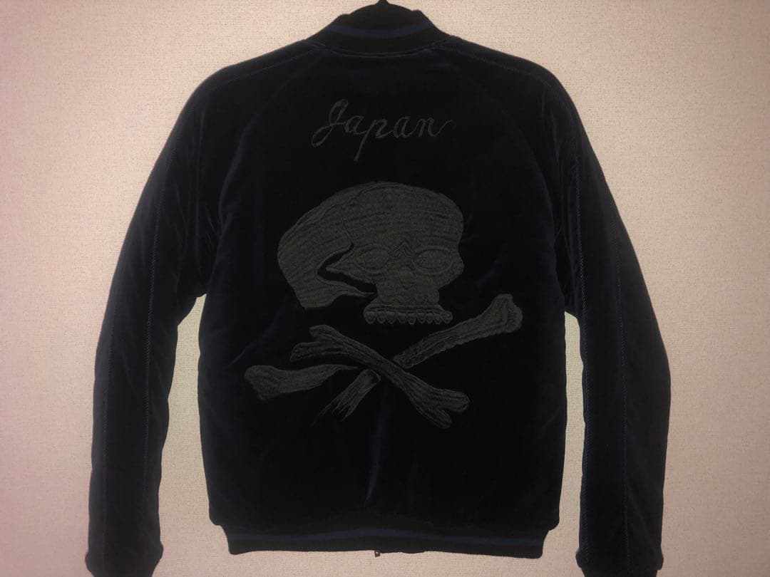 MIHARAYASUHIRO/スカジャン zip upブルゾン46 リバーシブル