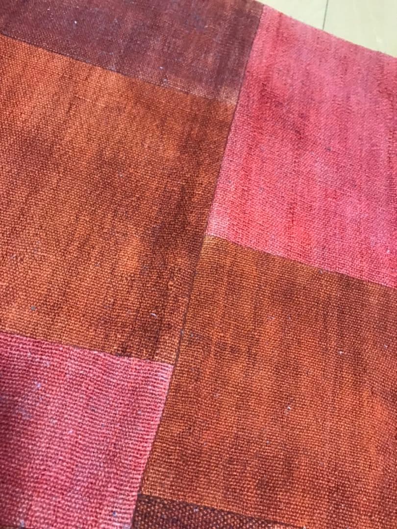 【最終処分】部屋をイメチェン！アンティークのオールドキリムのパッチワークのラグ