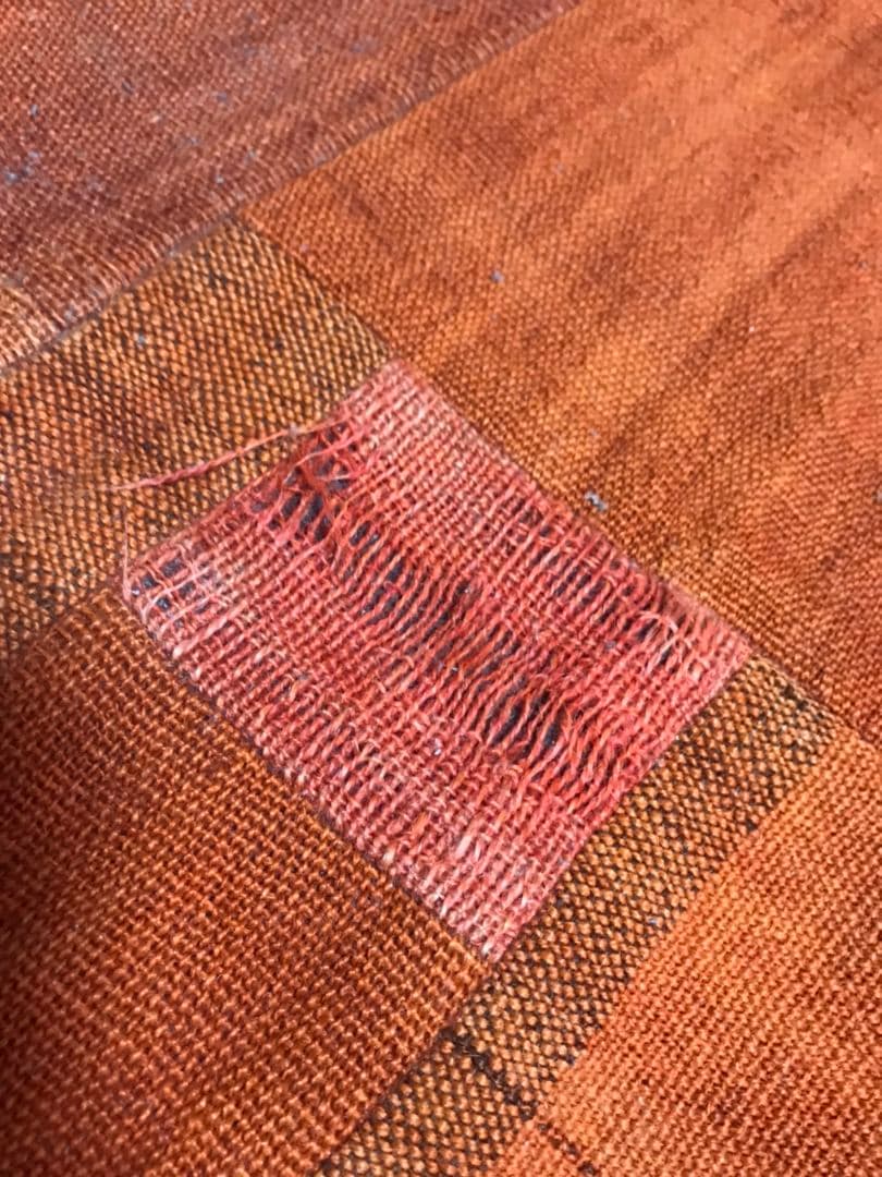 【最終処分】部屋をイメチェン！アンティークのオールドキリムのパッチワークのラグ