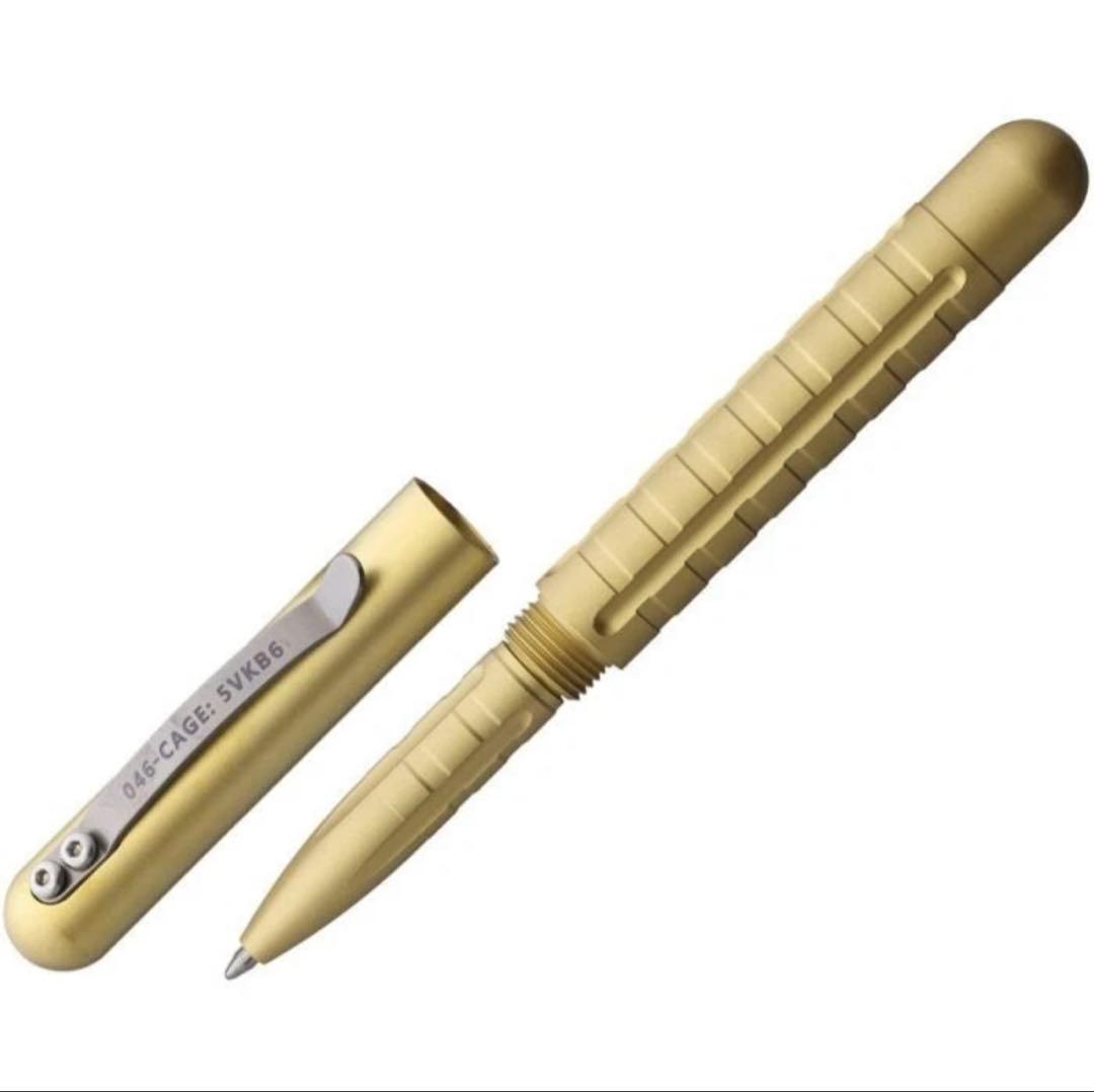 【新品•未使用】Maratac Embassy Pen Brass 真鍮 003