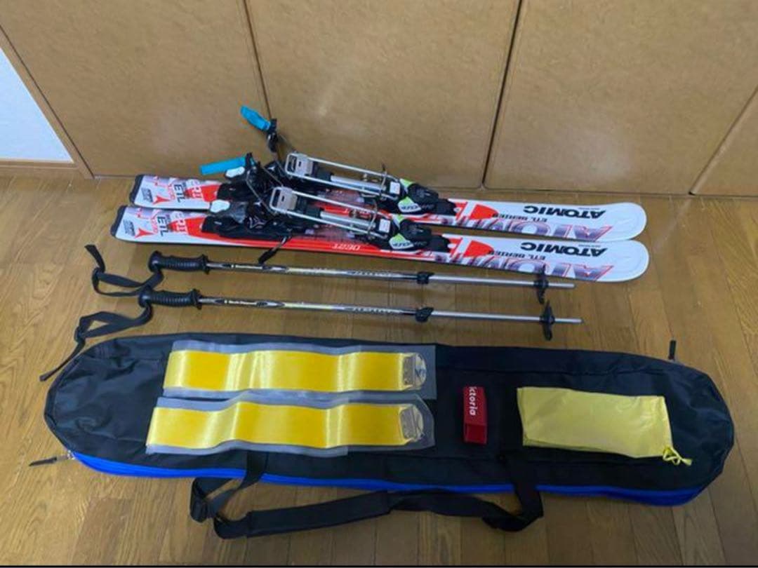 アトミック 123cmスキー等一式