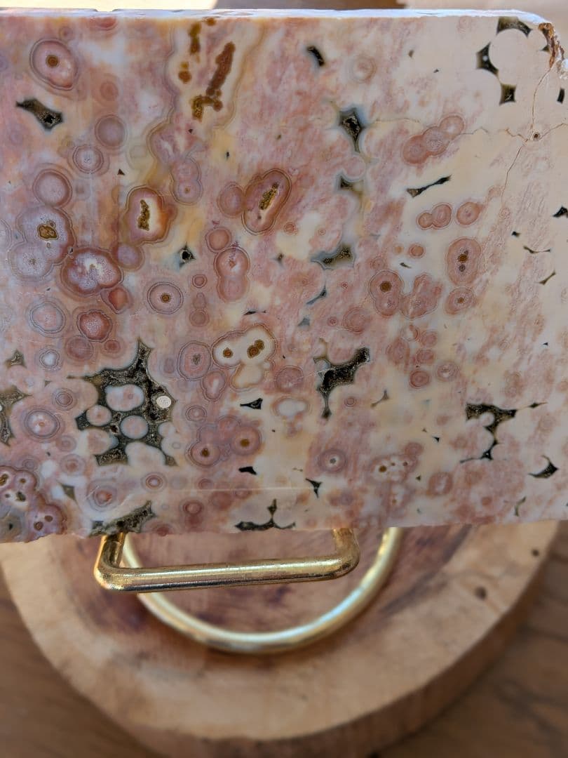 オーシャンジャスパー　スライス　プレート