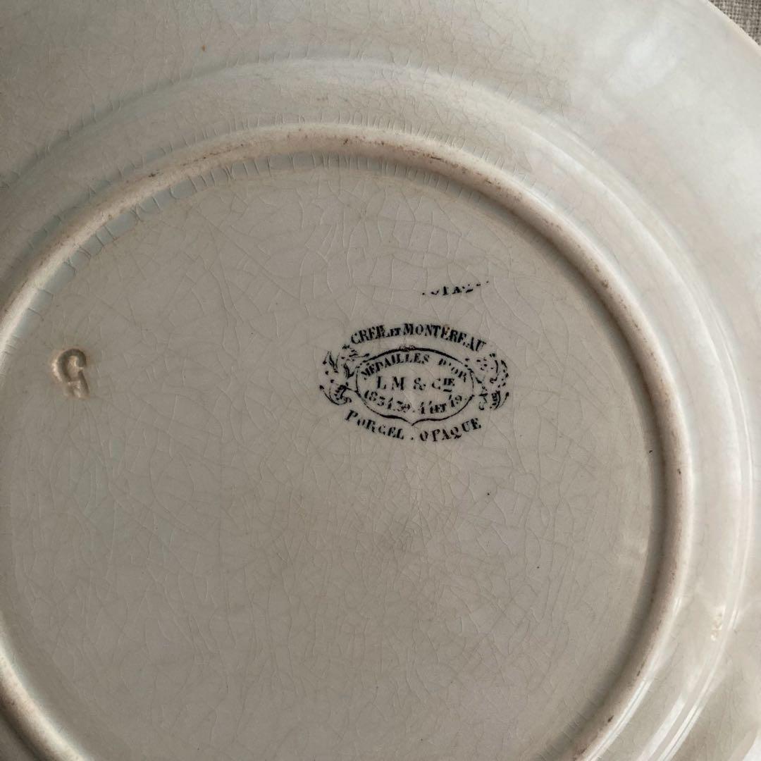 クレイユ・エ・モントロー レリーフ プレート